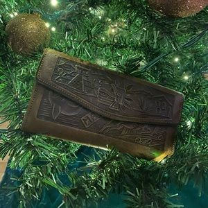 🍷3 for $10🍷Leather wallet from Mazatlan, Mexico.